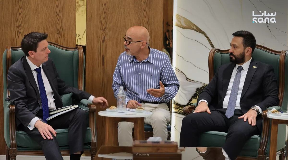 Refugee returns central to Syria–UK talks in Damascus PHOTO