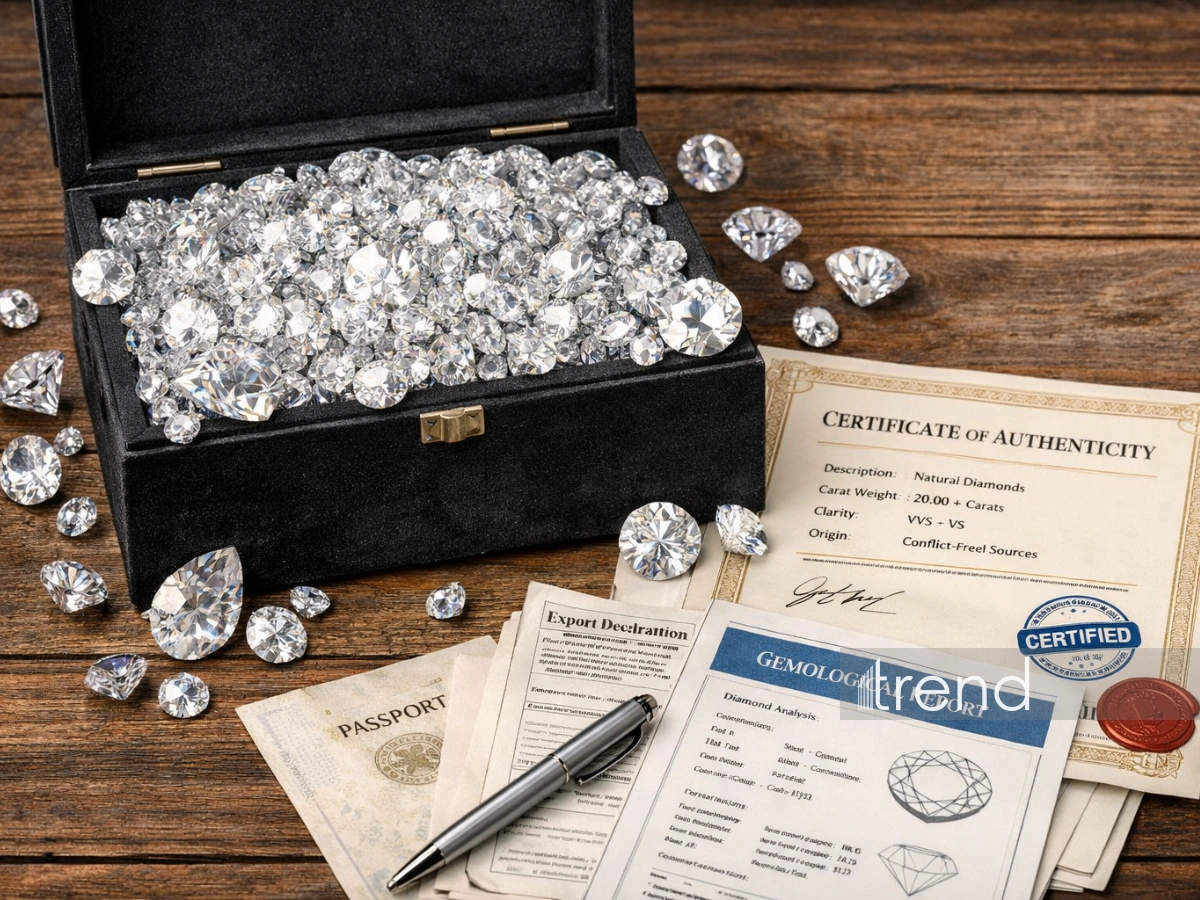 Azerbaijan introduces fines for import and export of diamonds