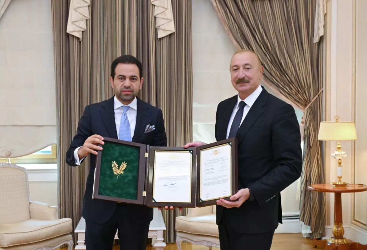 Azerbaijani president, Muslim Council of Elders chief eye Islamic solidarity PHOTO