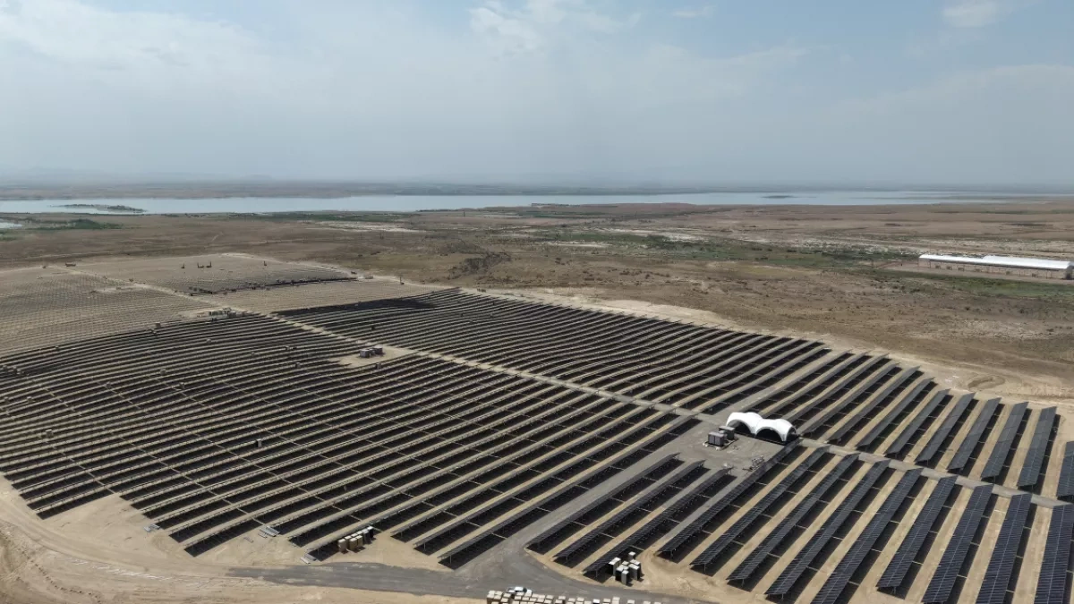 Azerbaijani president inspects “Shams 1”, “Garbi Ufug” solar plants in Nakhchivan PHOTO
