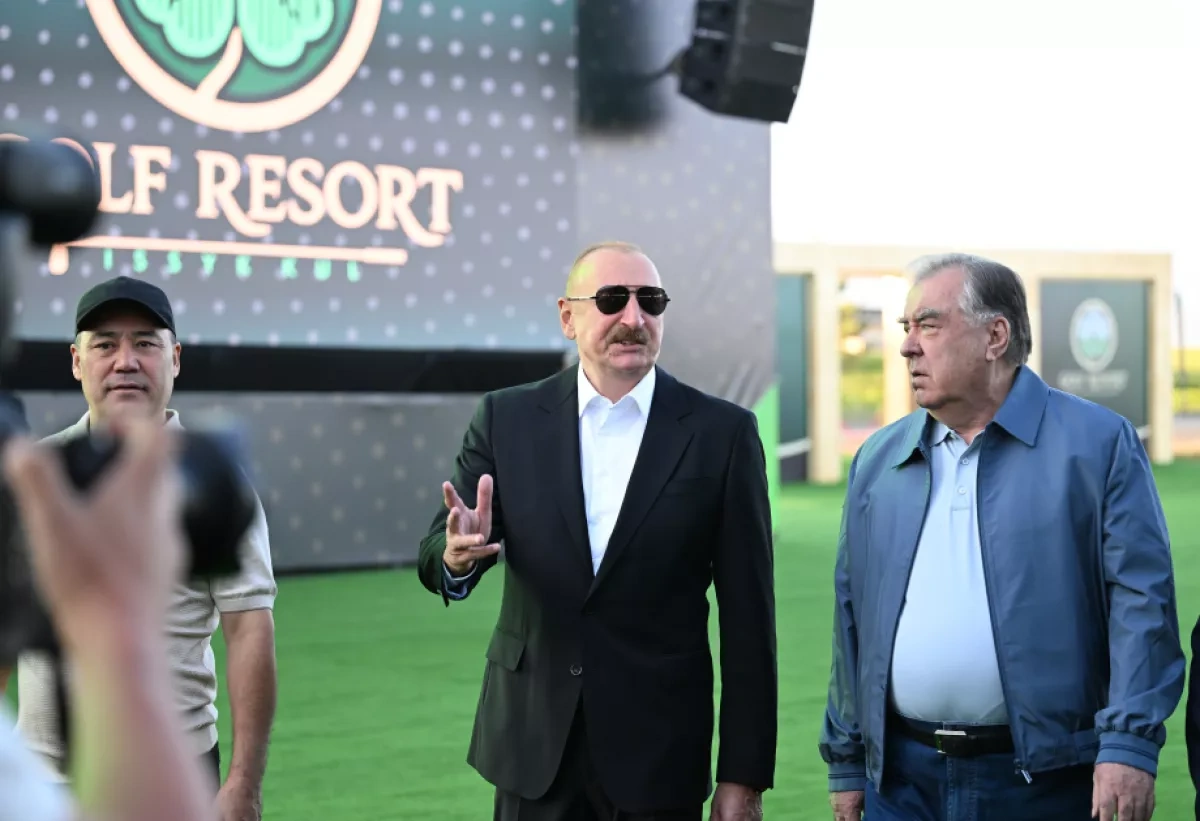 Azerbaijani president joins Central Asian leaders to open Issyk-Kul Golf Resort in Kyrgyzstan PHOTO