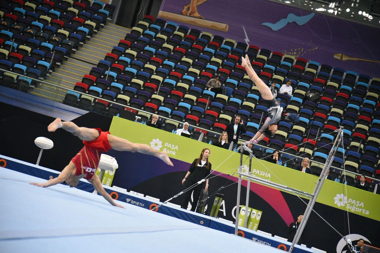 First day of FIG Artistic Gymnastics World Cup in Azerbaijan's Baku wraps up (PHOTO)