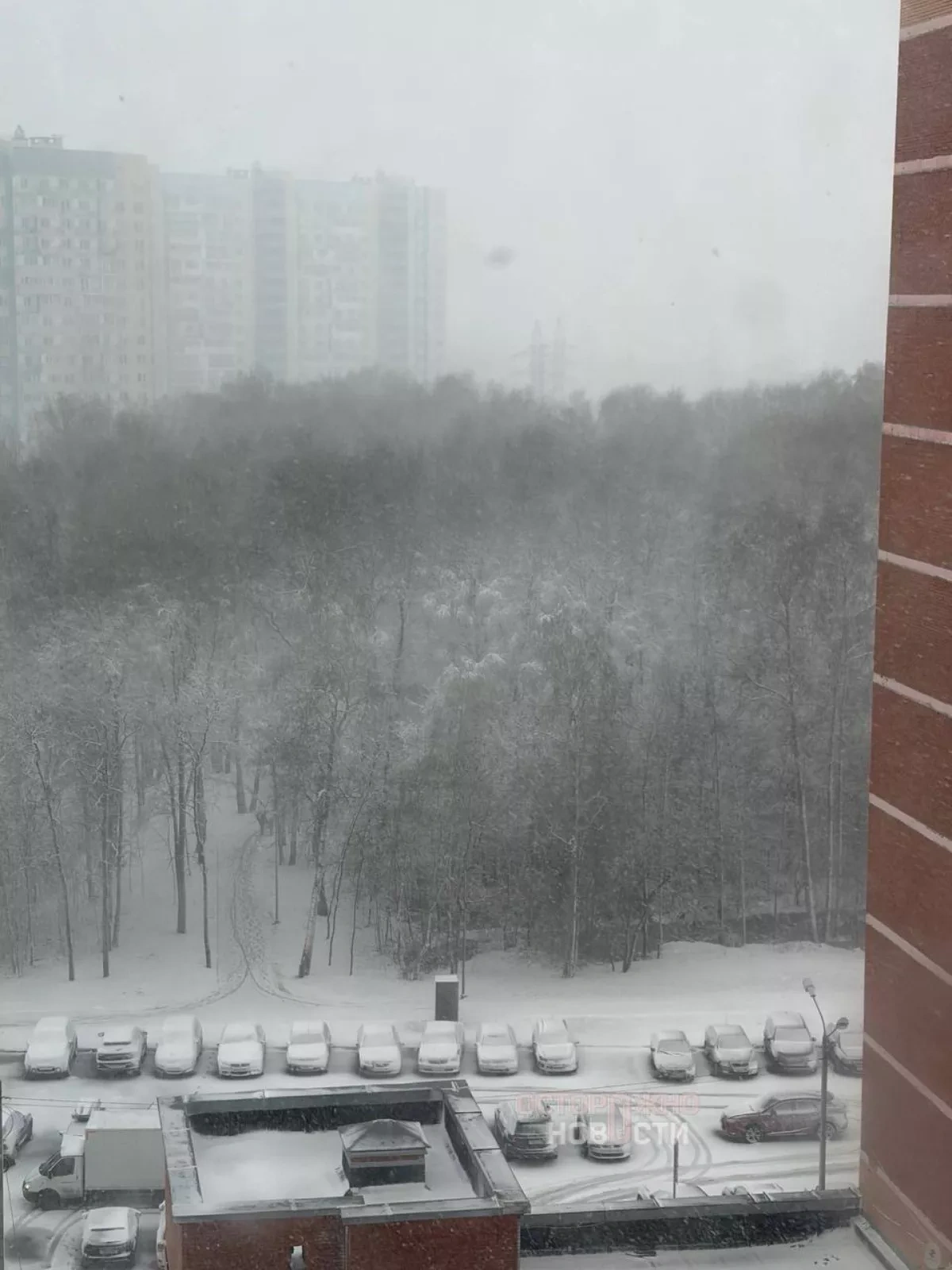 Moscow blanketed in snow amid sudden April weather shift PHOTO / VIDEO