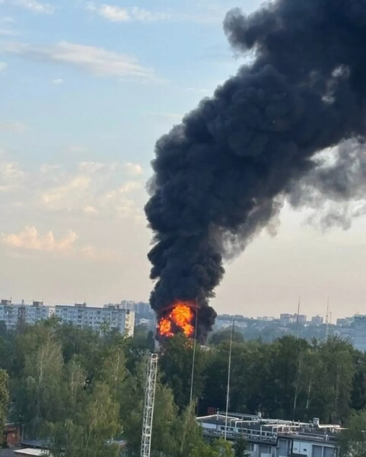 Russian drones strike power substation in Ukraine’s Dnipro VIDEO