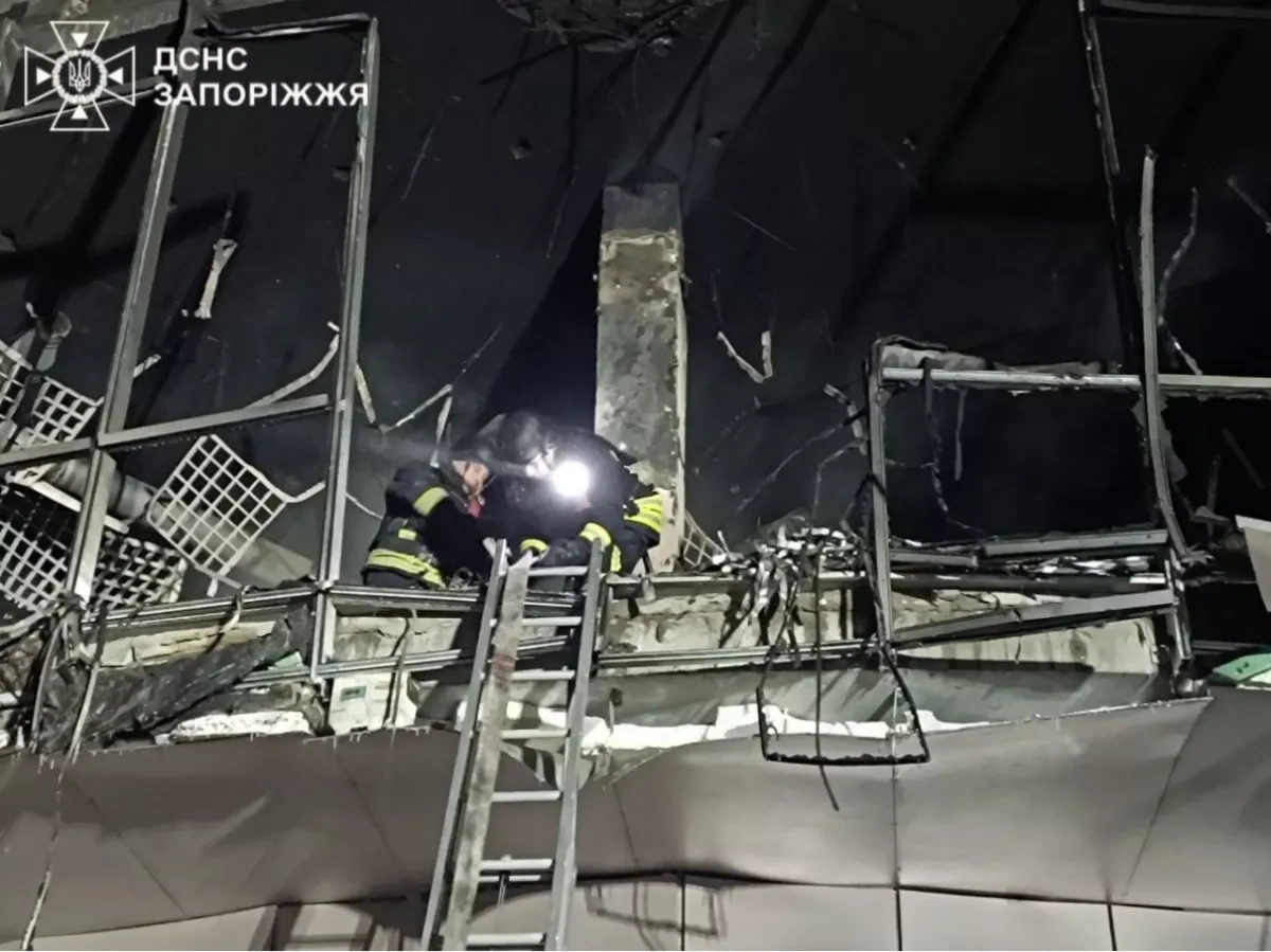 Russian drone attacks spark fires in Ukraine’s Zaporizhzhia PHOTO/VIDEO