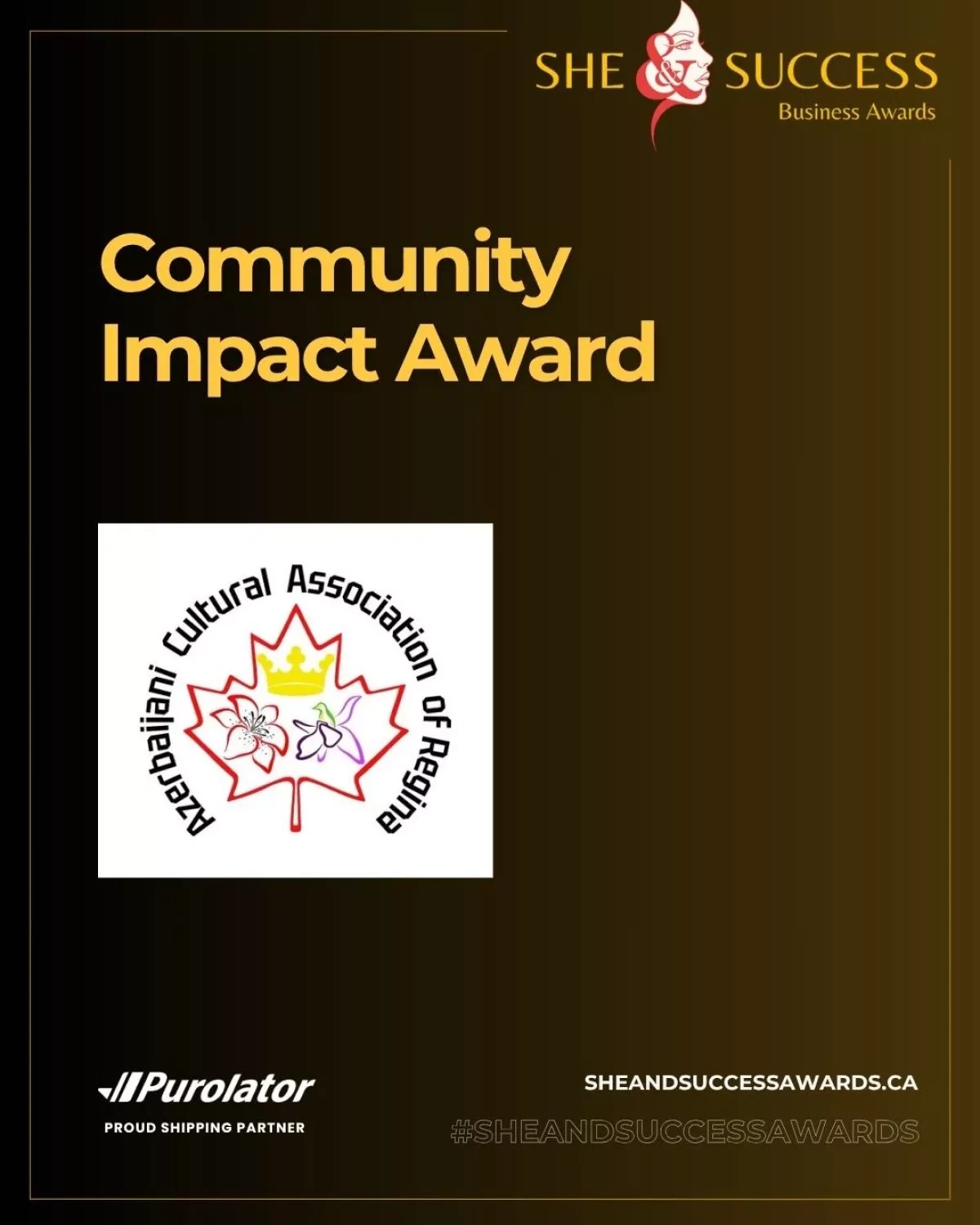 Azerbaijani cultural association in Canada receives Community Impact Award PHOTO