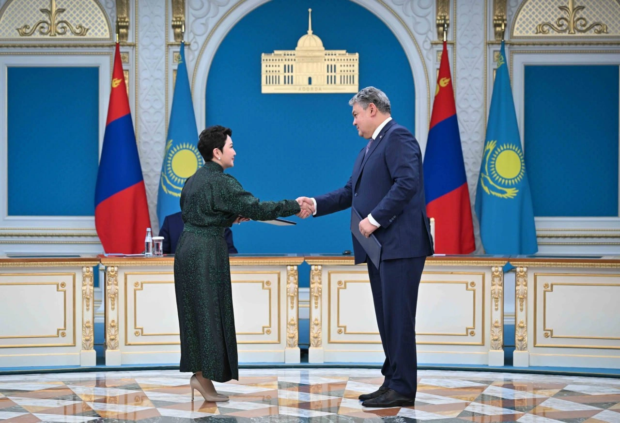 Kazakhstan, Mongolia ink wide-ranging cooperation agreements in Astana