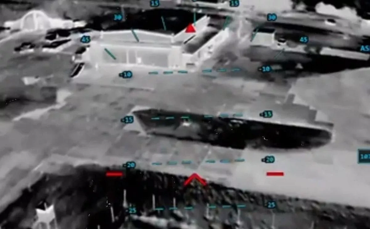 Ukraine destroys three Russian warships, fighter jet in major strike PHOTO
