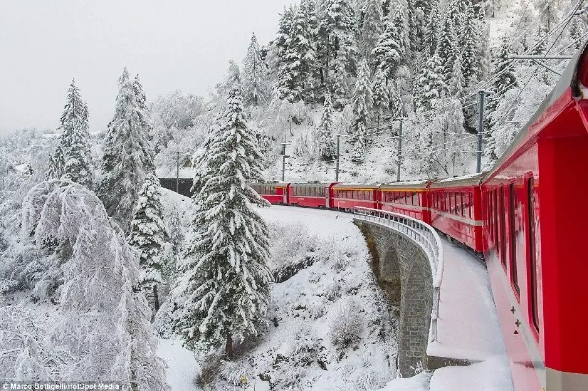 Avalanche causes train derailment in Swiss Alps, rescue operation underway