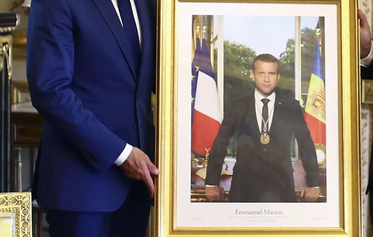 French mayor refuses to restore upside-down Macron portrait