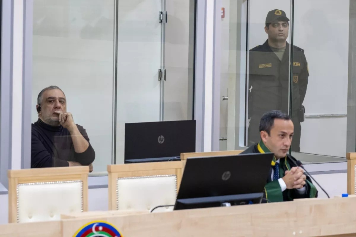 Prosecutors seek life sentence for Ruben Vardanyan in Azerbaijan war crimes trial PHOTO