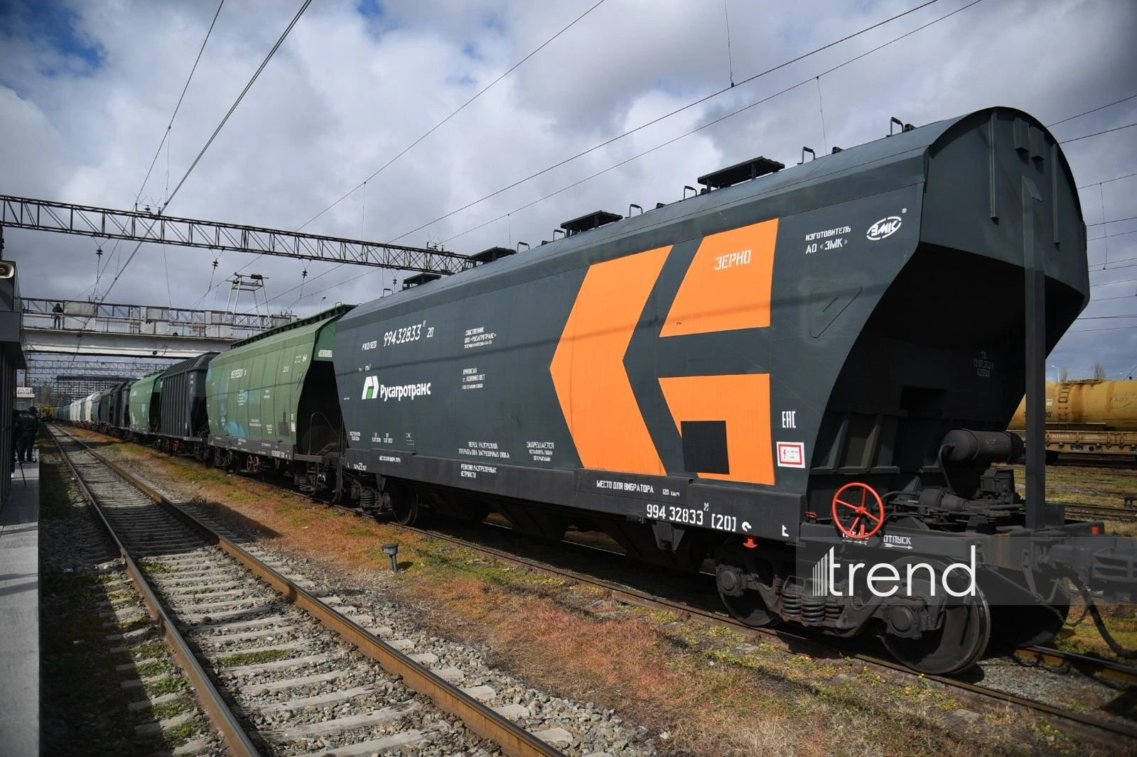 Azerbaijan dispatches next batch of Russian grain to Armenia (PHOTO/VIDEO)