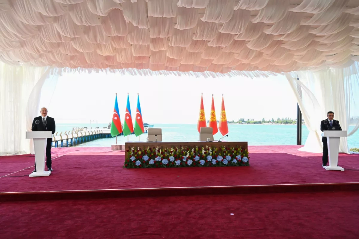 Azerbaijani president credits Zhaparov with driving Kyrgyzstan's rapid rise PHOTO/UPDATED