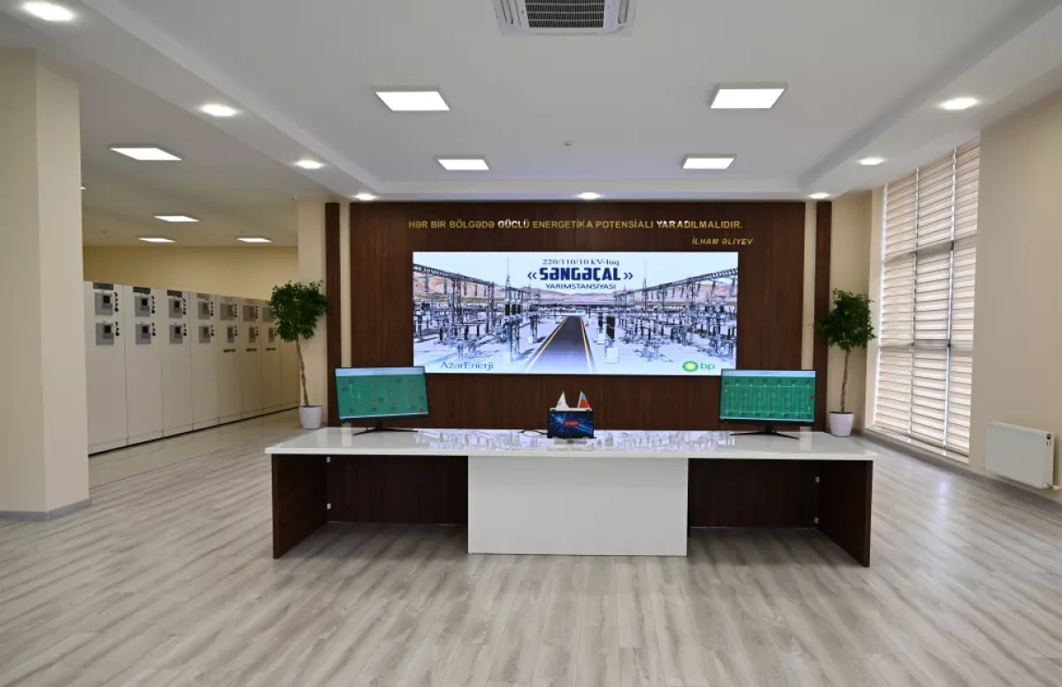 Azerbaijani president unveils Yeni Sangachal substation to enhance energy security PHOTO
