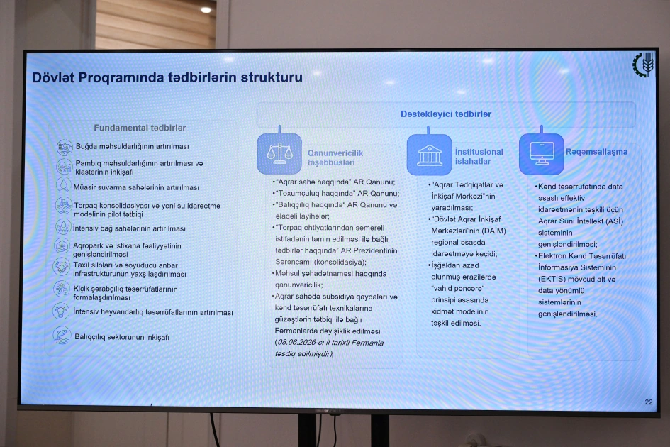 Another meeting of Coordination Headquarters held in Aghdara (PHOTO)