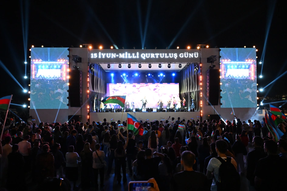 Baku hosts festive concert marking National Salvation Day (PHOTO/VIDEO)