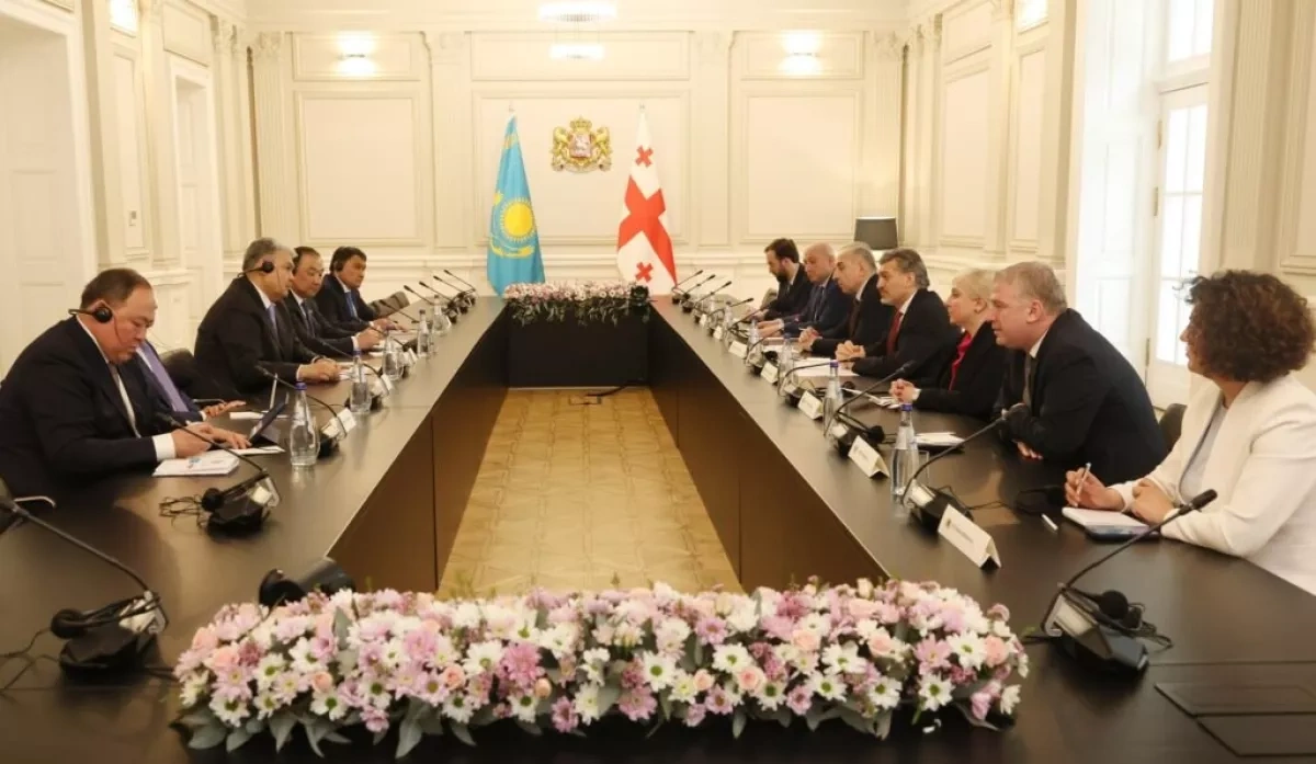 Georgia, Kazakhstan discuss strategic upgrade to bilateral relations PHOTO