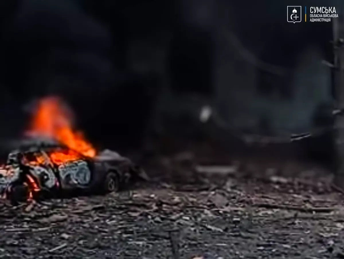 Russia targets Ukraine’s Sumy again, hitting Bilopillia with guided bombs PHOTO