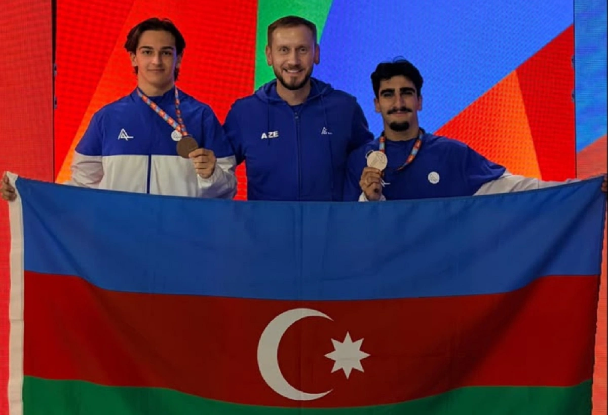 Azerbaijani gymnasts win bronze medals at World Cup