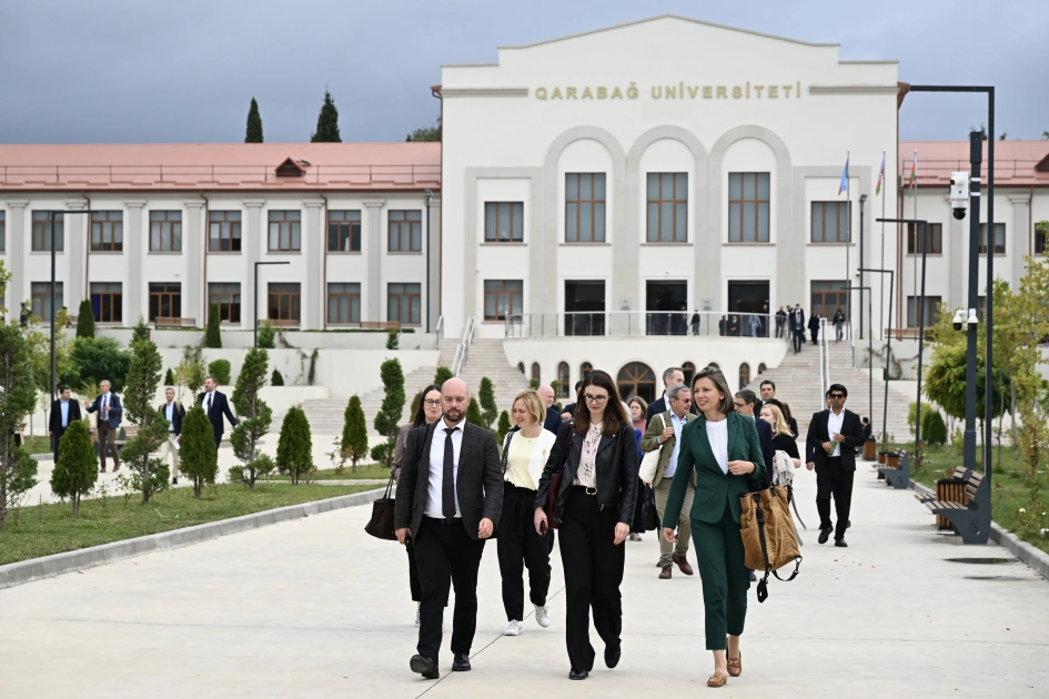EU Council delegation explores Azerbaijan’s rebuilding efforts in Khankendi (PHOTO/VIDEO)