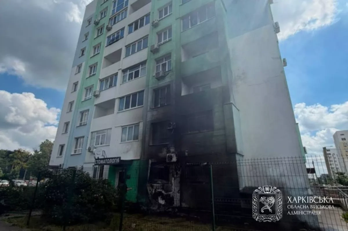 Civilian injuries reported across Ukraine after coordinated drone strikes PHOTO