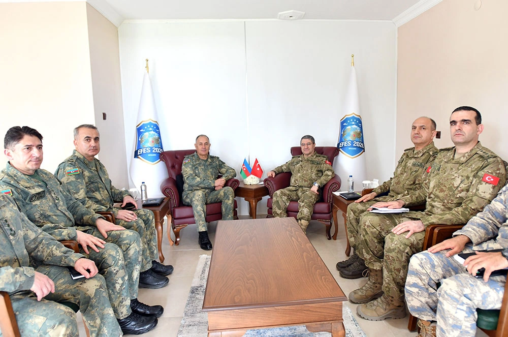 Leadership of Ministry of Defense of Azerbaijan visits Türkiye (PHOTO)