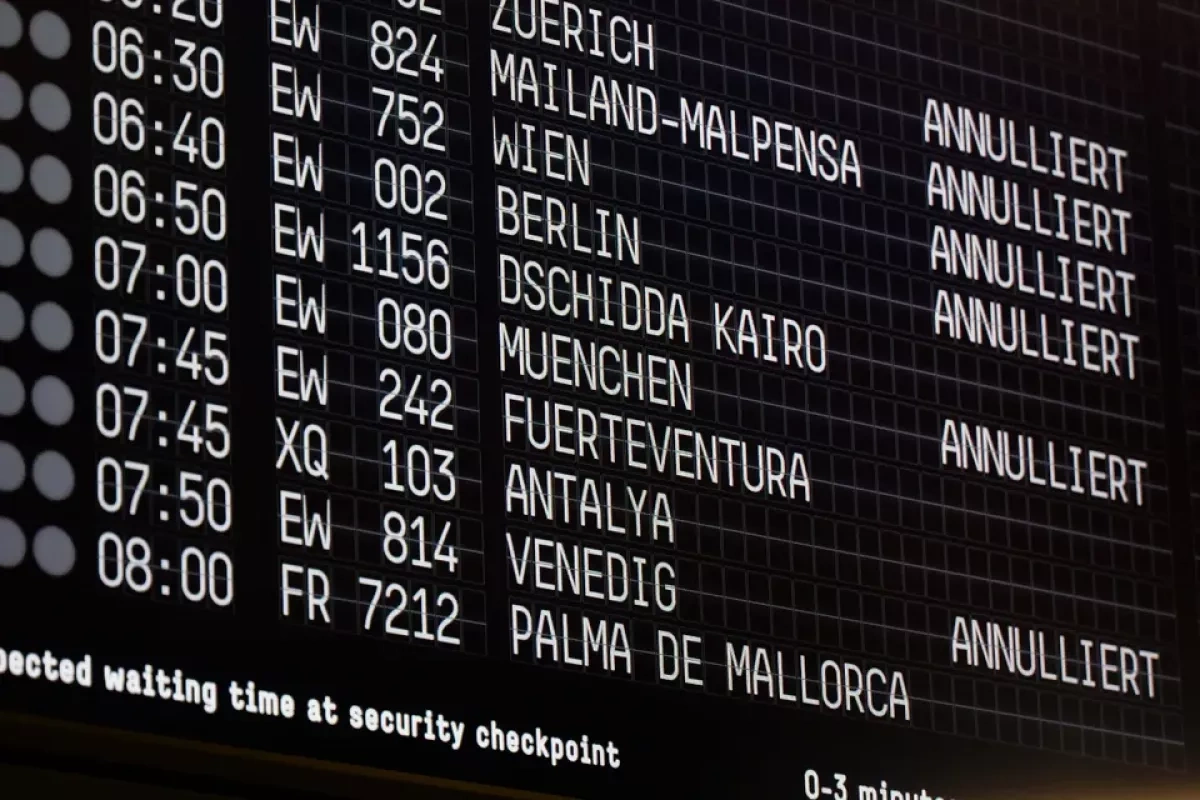 Lufthansa pilots' strike disrupts flights across Germany