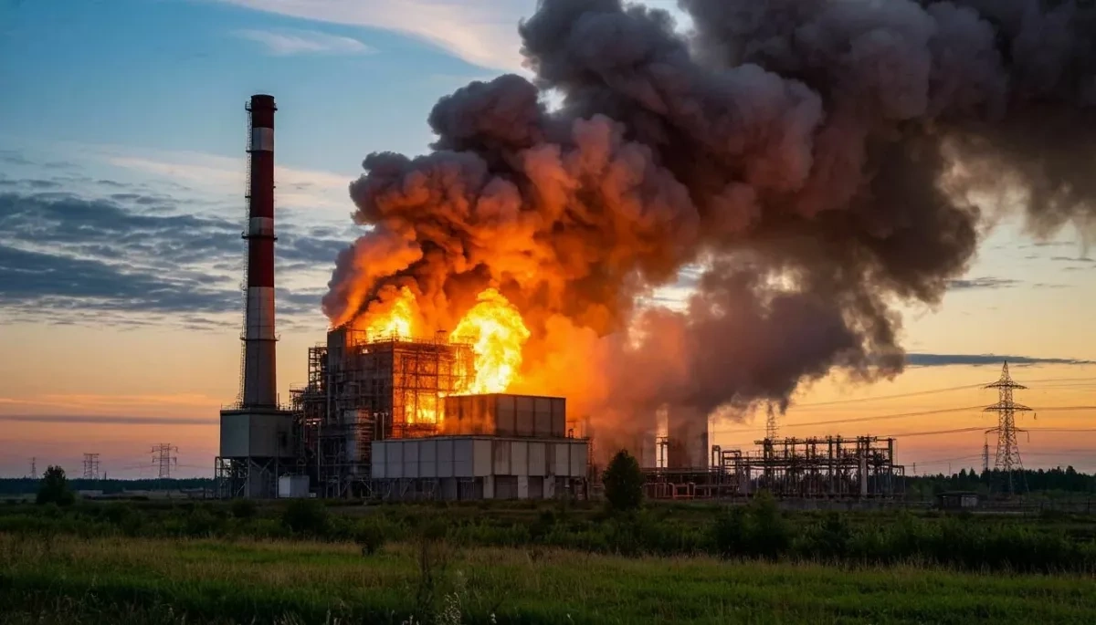 Kyiv power plant hit in Russia's combined drone, missile strike
 Video