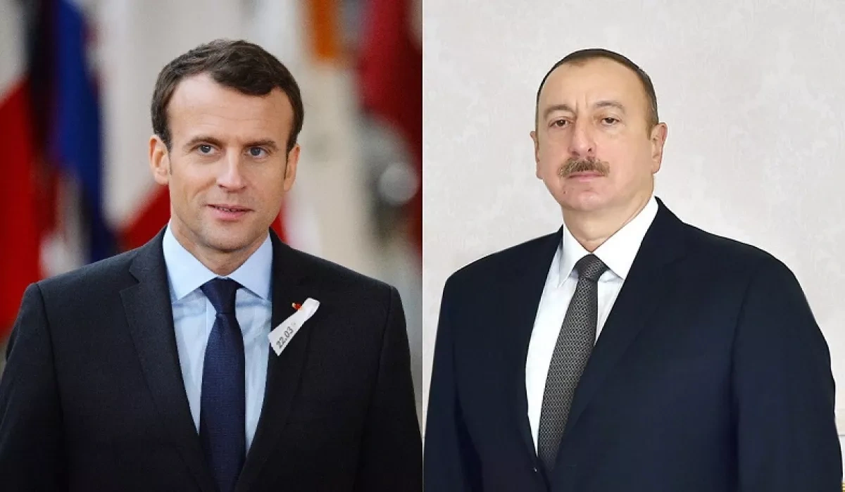 Macron backs Armenia–Azerbaijan peace deal in Independence Day message to Aliyev