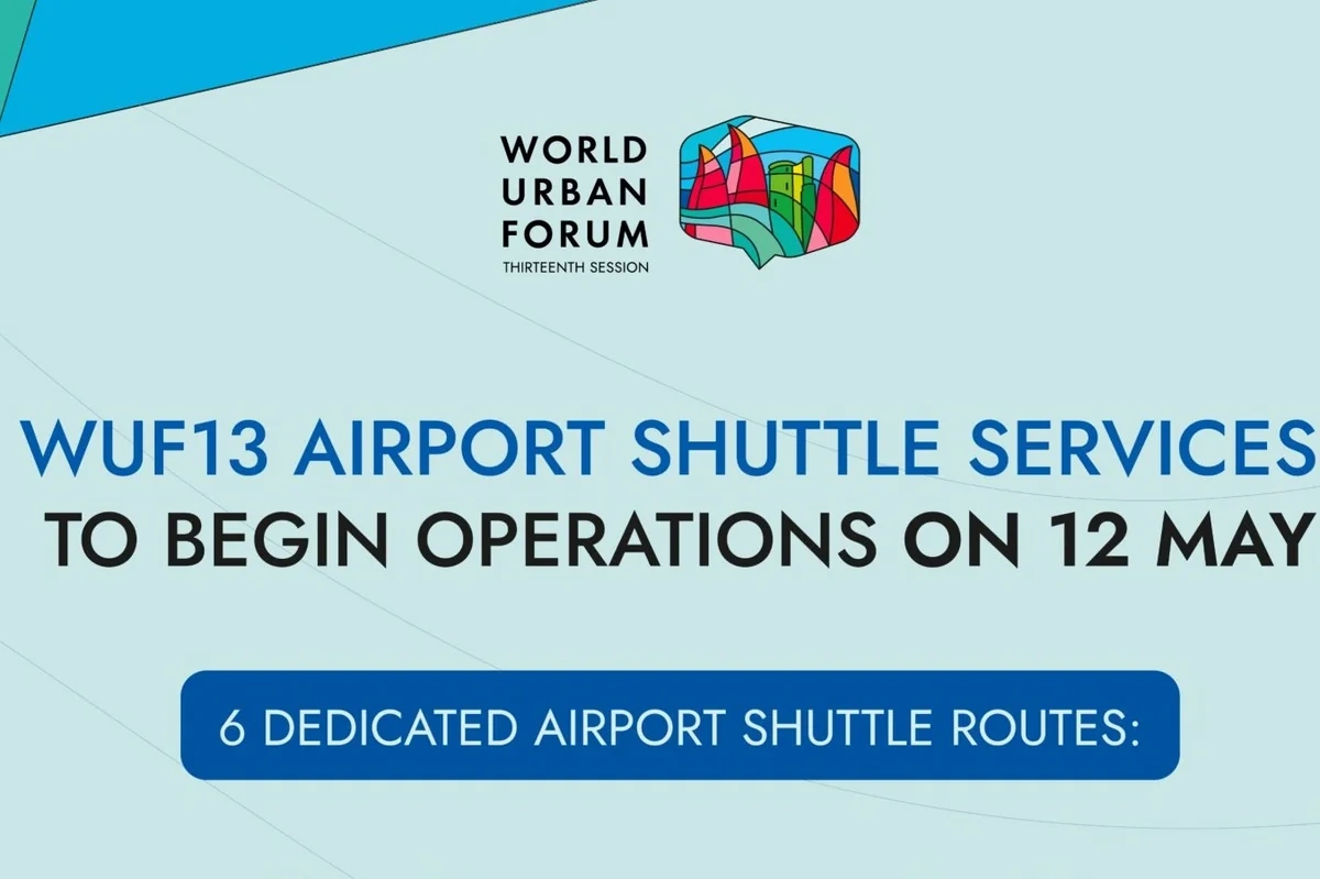 WUF13 shuttle services to operate between airport and key locations across Baku