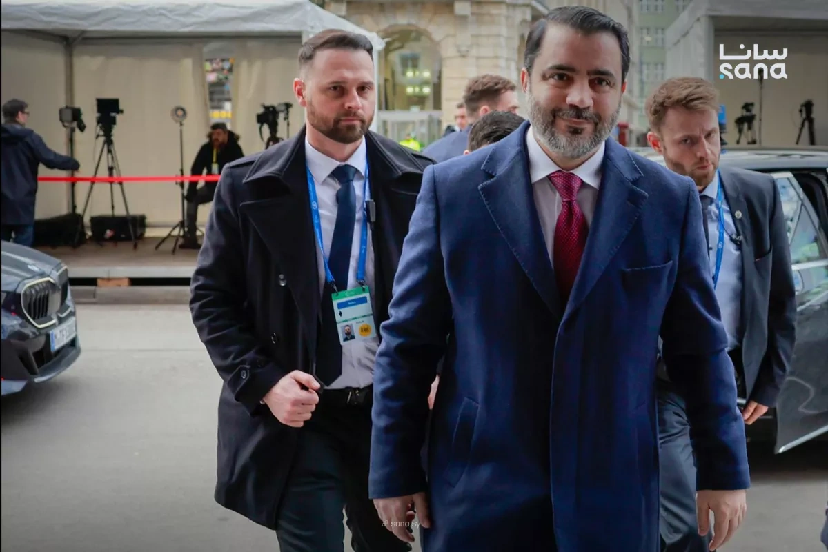 Syrian FM Asaad Al-Shaibani arrives in Munich for security conference
