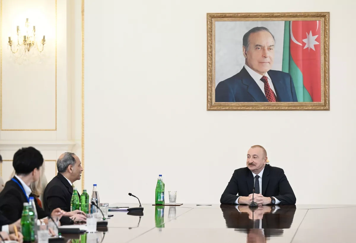 Azerbaijani president receives US Chamber of Commerce delegation in Baku PHOTO