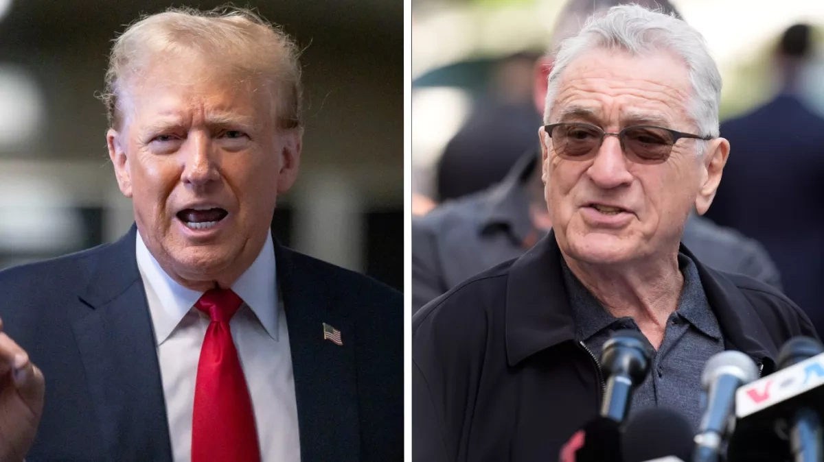De Niro calls for action against Trump, president labels actor "demented"