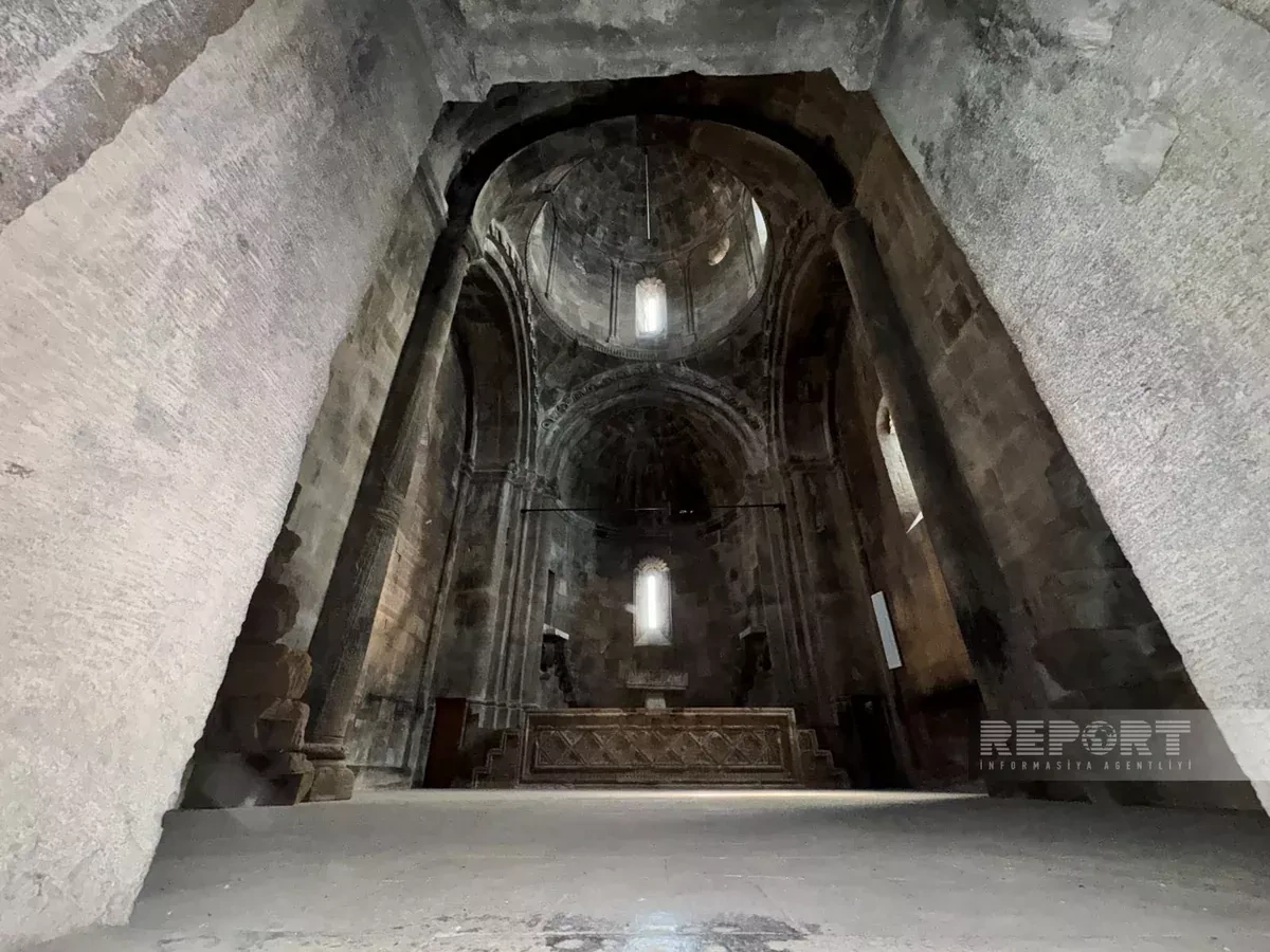 Albanian-Udi Christian community members visit Ganjasar in Azerbaijan PHOTO