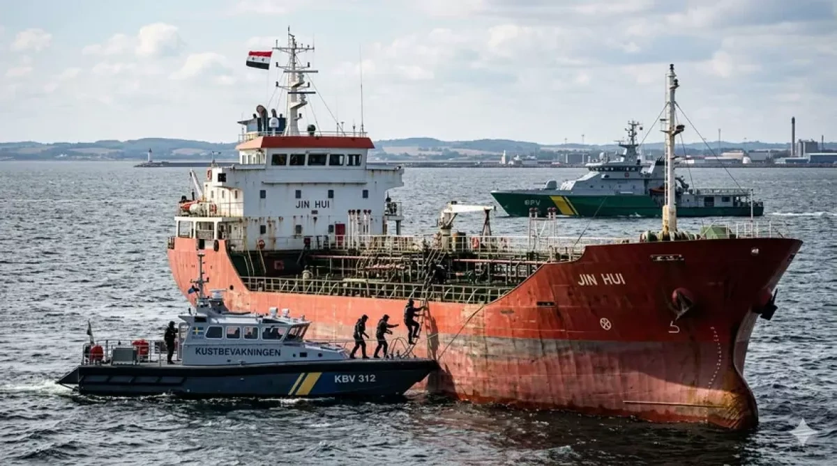 Sweden detains captain of sanctioned vessel linked to Russia’s shadow fleet