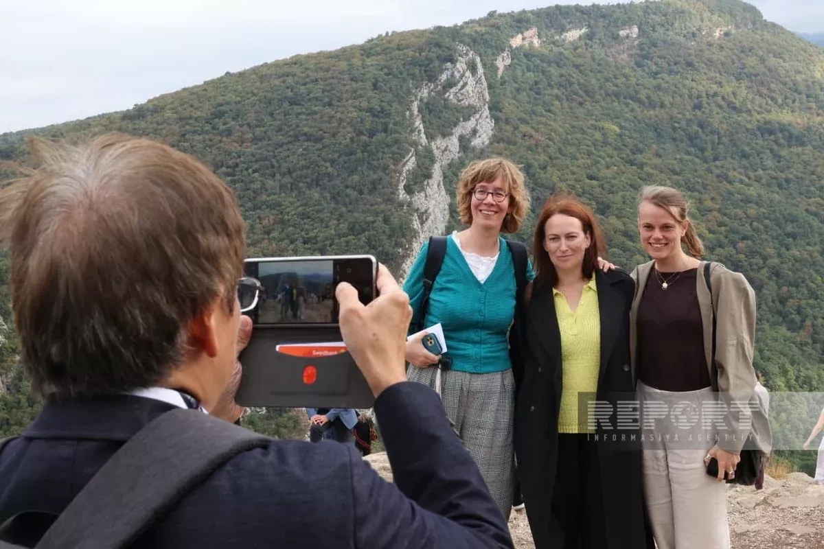 Foreign diplomats visit Jidir Plain in Azerbaijan’s Shusha PHOTO