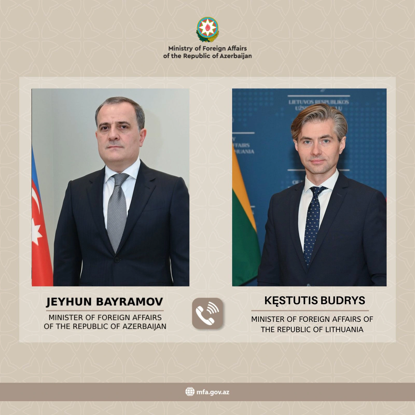 Azerbaijan, Lithuania discuss regional security issues