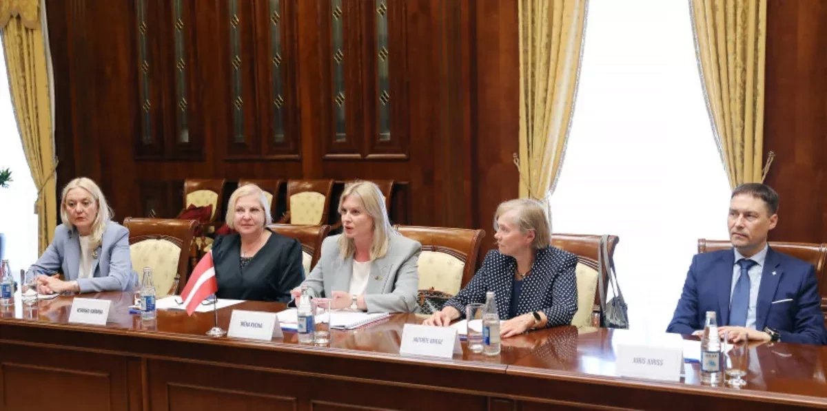 Azerbaijan's judicial reforms win praise from Latvian court chief PHOTO