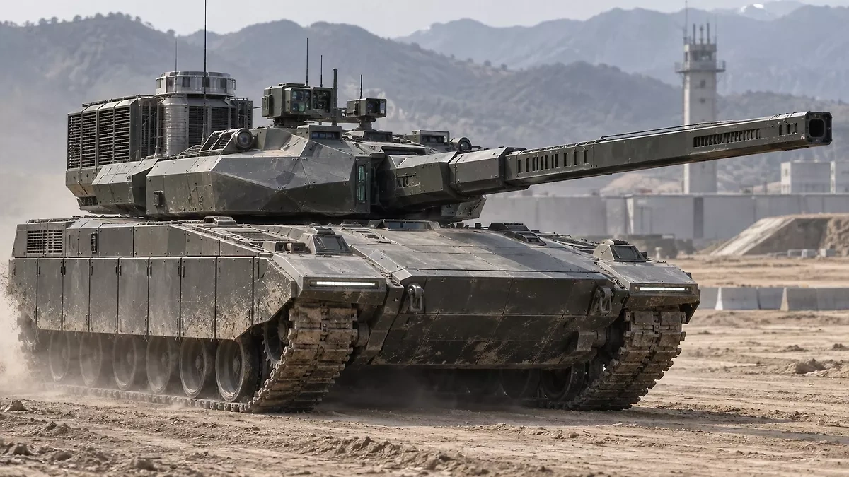 China explores nuclear tank concept with long-range railgun