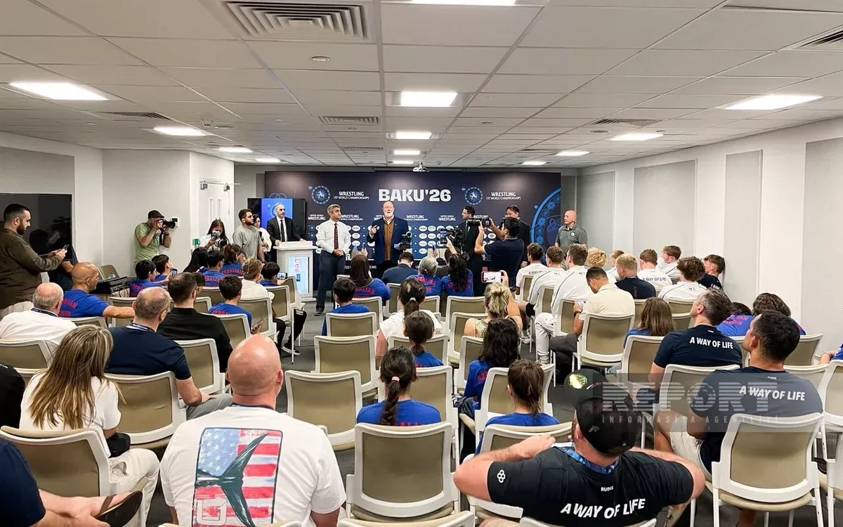 Azerbaijan Wrestling Federation strengthens ties with US organisation PHOTO
