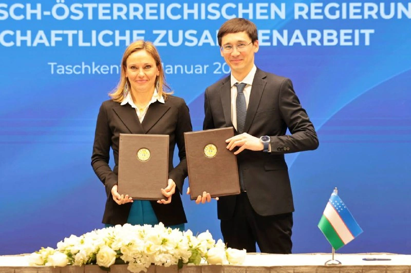 Uzbekistan, Austria sign protocol to advance economic cooperation