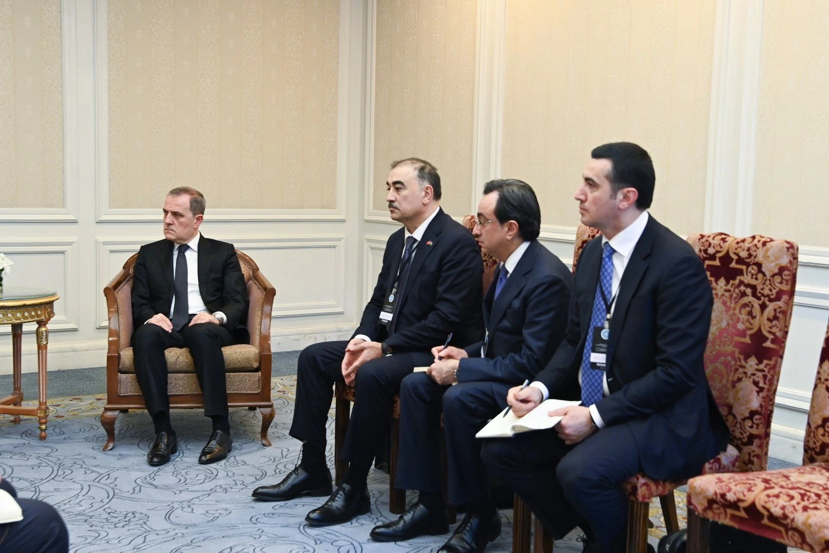Azerbaijani FM discusses Iranian attacks with OTS secretary general (PHOTO)