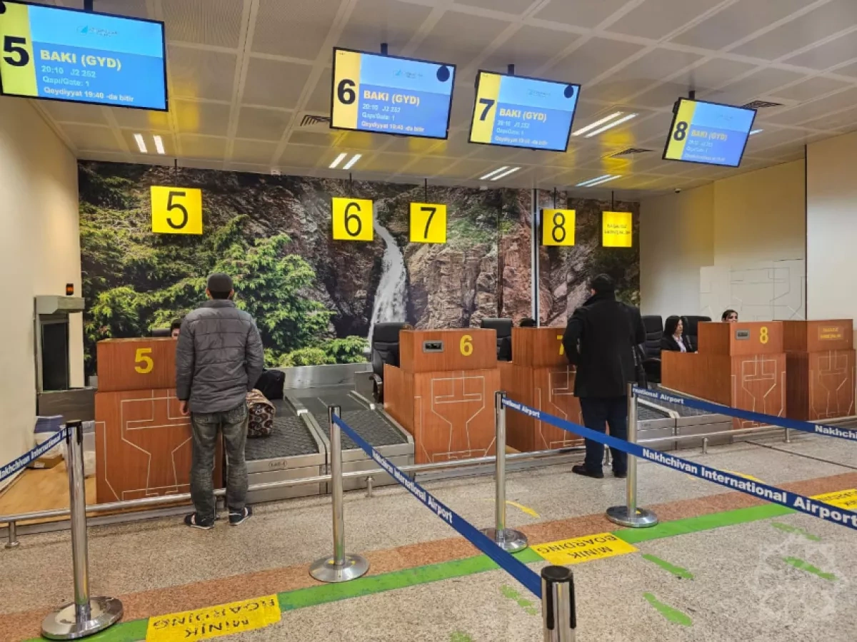 Azerbaijan airlines resumes flights to Nakhchivan PHOTO