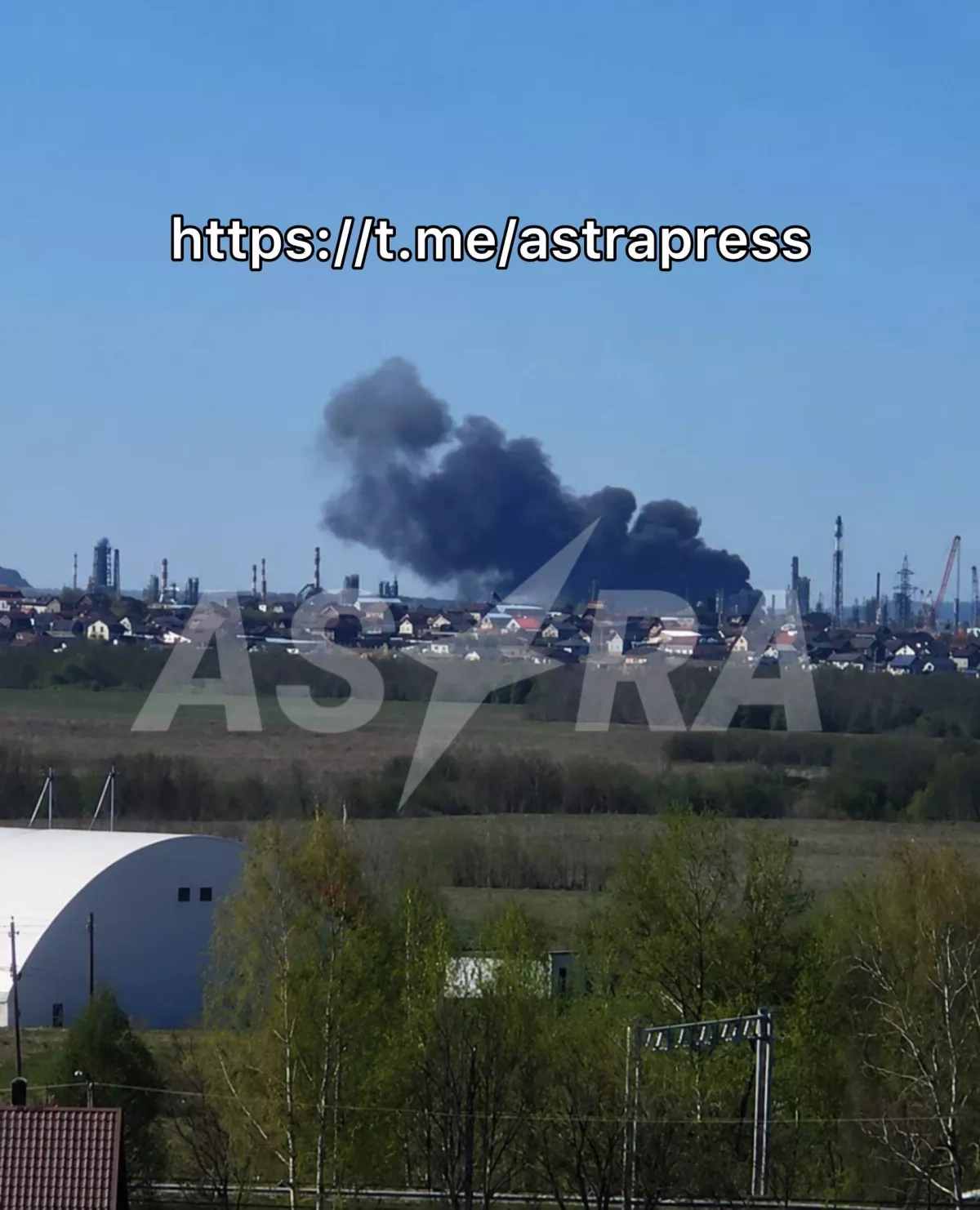 ASTRA: Fresh strike hits major oil refining facility again in Russia’s Perm PHOTO / VIDEO
