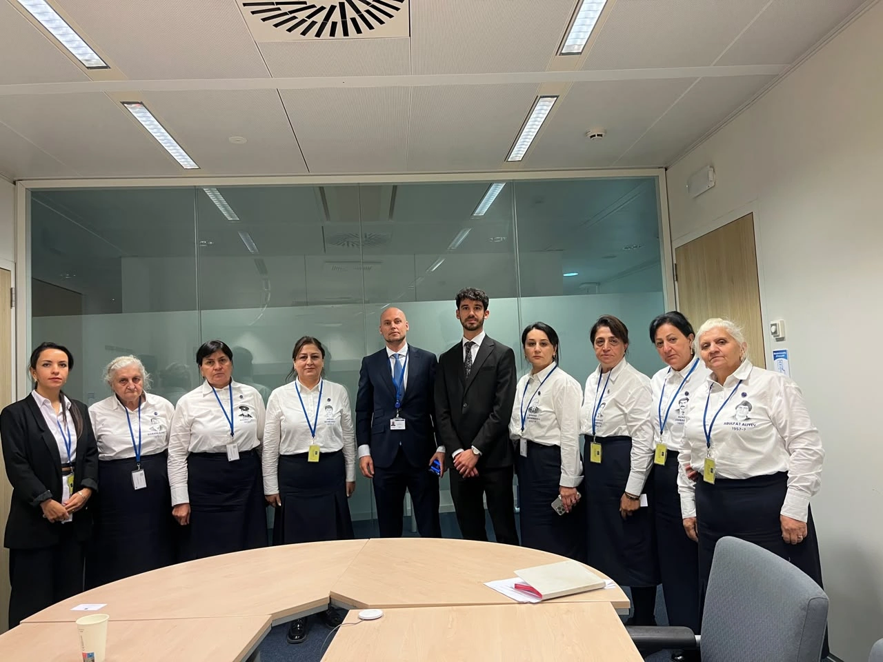 Families of missing Azerbaijanis meet with EU representatives in Brussels (PHOTO)