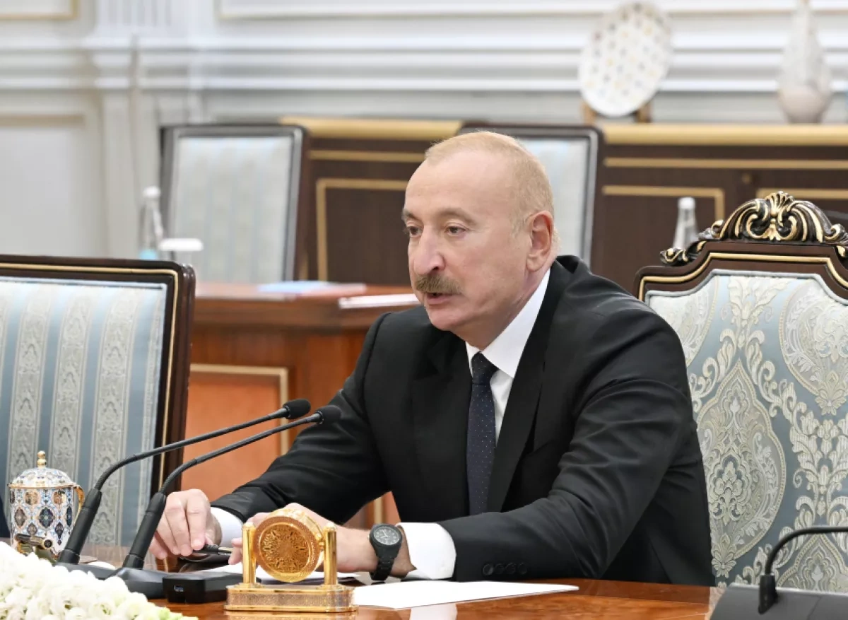 Tashkent hosts third meeting of Azerbaijan-Uzbekistan Supreme Interstate Council PHOTO