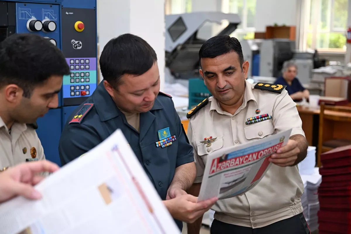 Azerbaijan, Hungary, Kazakhstan discuss cooperation in military information PHOTO