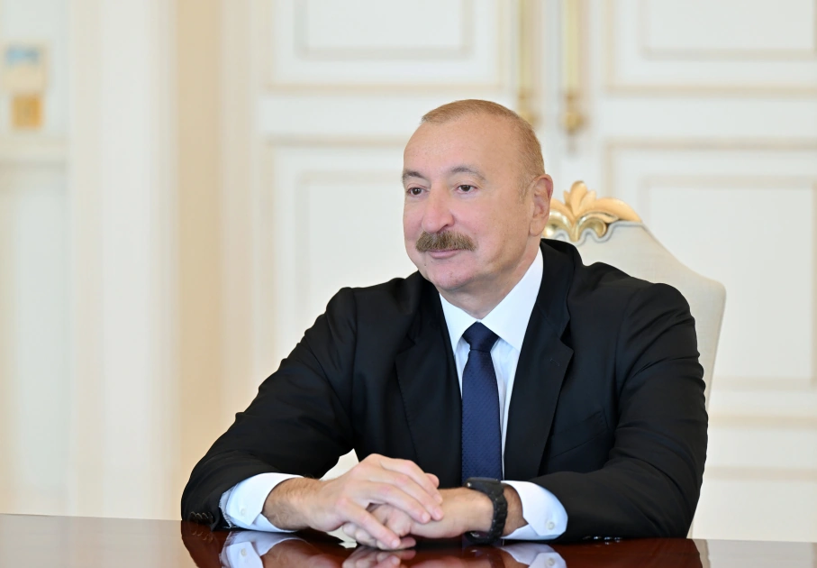 President Ilham Aliyev receives President of OSCE Parliamentary Assembly (PHOTO)