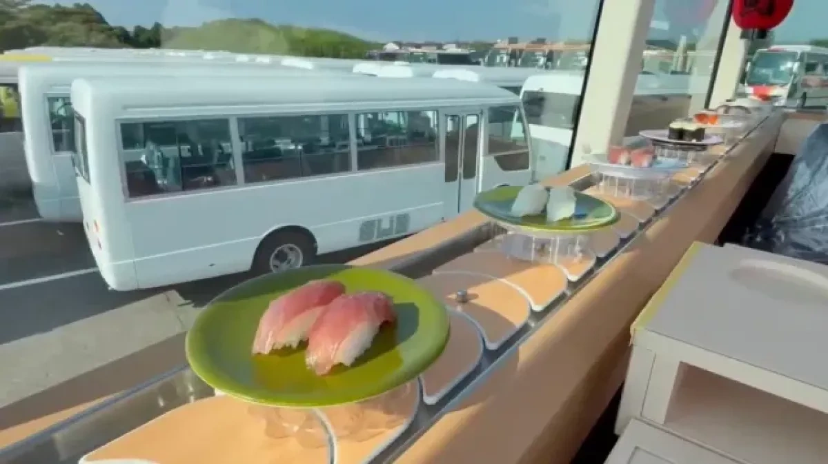 Tokyo to launch bus offering unlimited sushi during 70-minute tours