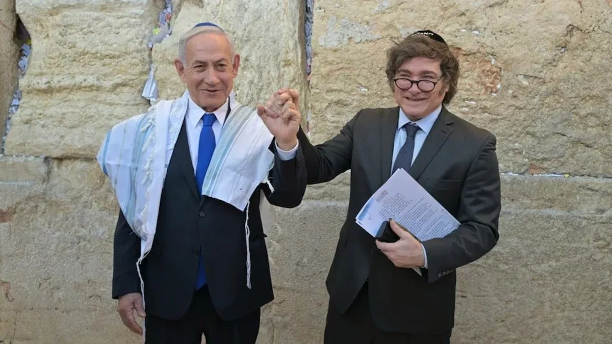 Argentine leader Javier Milei arrives in Israel on official state trip